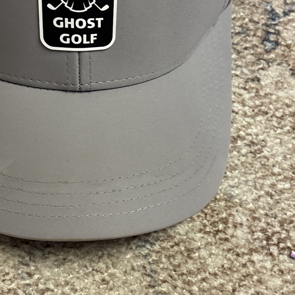 Ghost Golf Icon Patch Snapback Skyview Hat Cap Grey - Picture 5 of 15